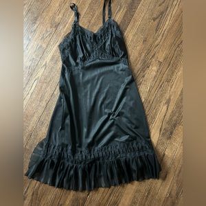 Vintage Black Sears nighty